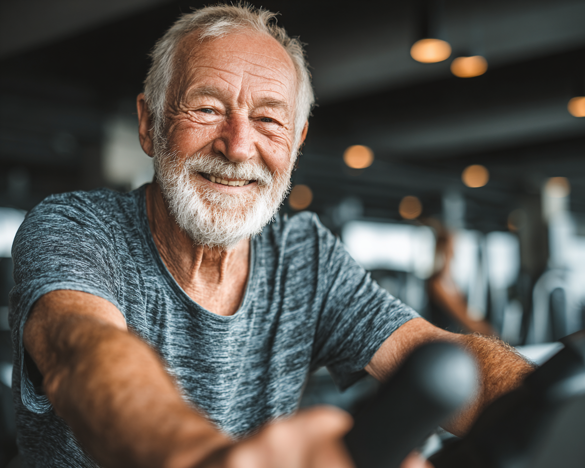 Група людей практикує йогу на свіжому повітрі